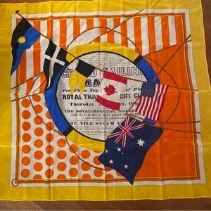 Vintage Casca Flag Scarf